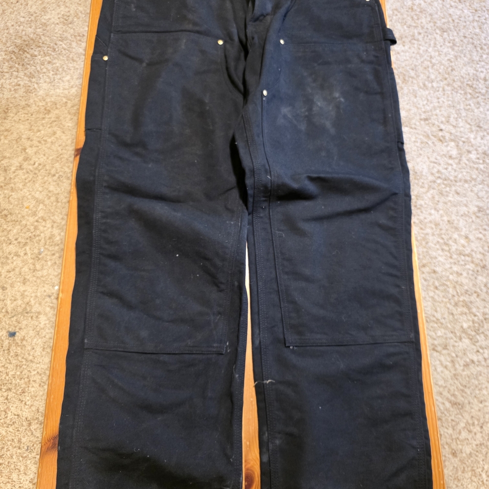 Carhatt Black Jeans Size 38x32